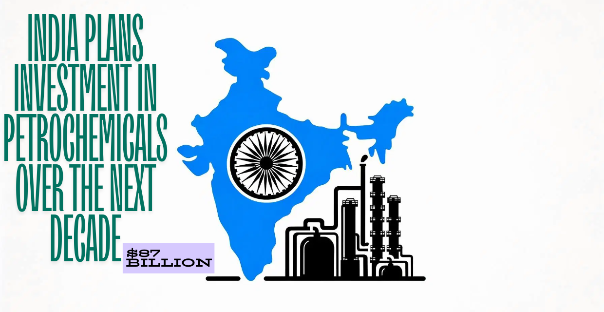 India Plans $87 Billion Investment in Petrochemicals Over the Next Decade