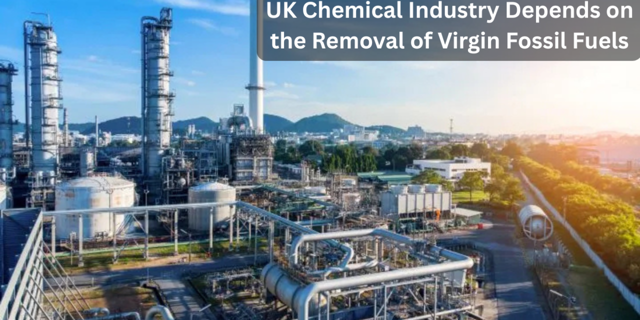 The Future of the UK Chemical Industry Depends on the Removal of Virgin Fossil Fuels