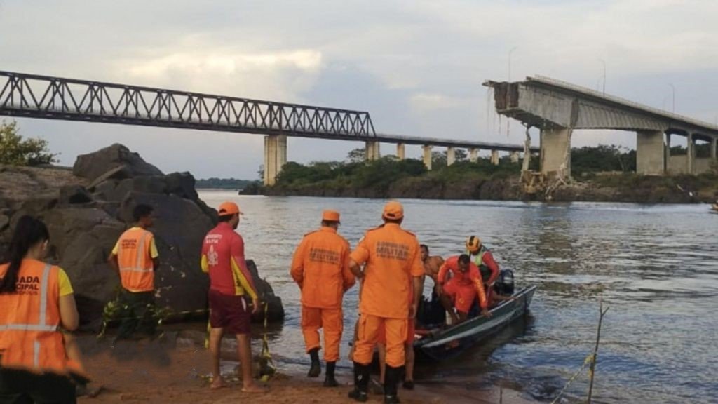 After tankers plunge off a collapsed bridge, Brazil investigates chemical risks