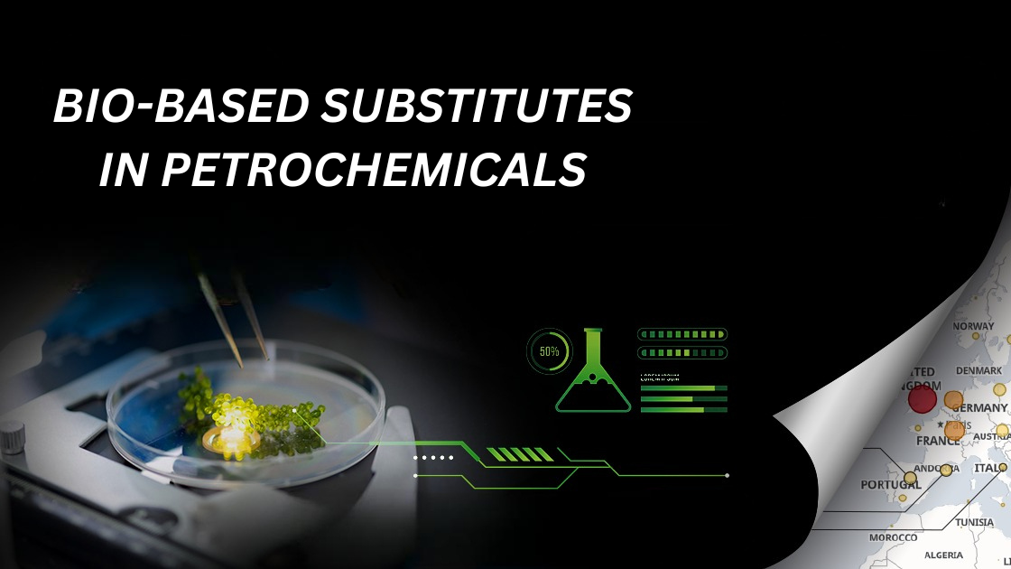 What is the potential for bio-based substitutes in petrochemicals?