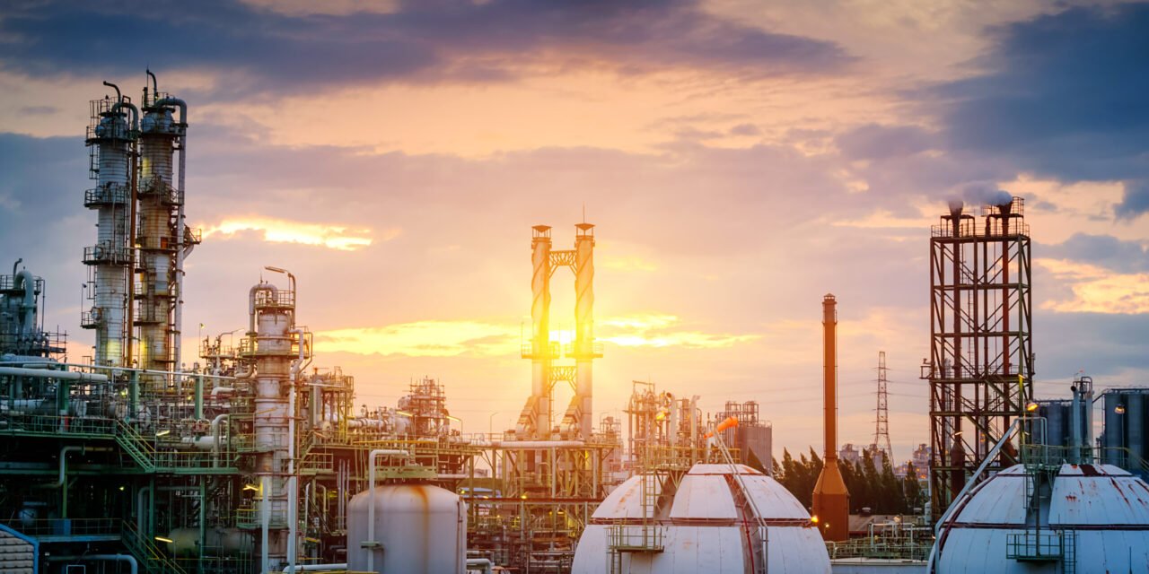 How does the chemical industry handle global supply chain complexities?