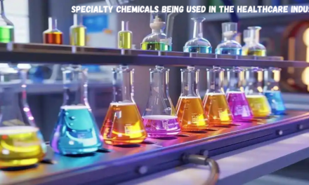 How are specialty chemicals being used in the healthcare industry?