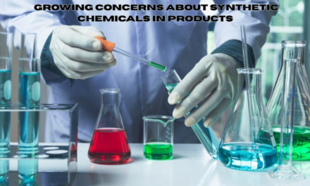 How do consumer chemical companies respond to growing concerns about synthetic chemicals in products?