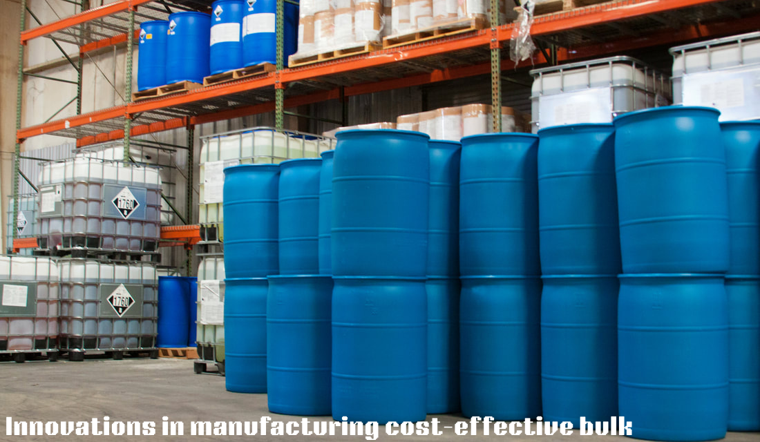 What are the innovations in manufacturing cost-effective bulk chemicals?