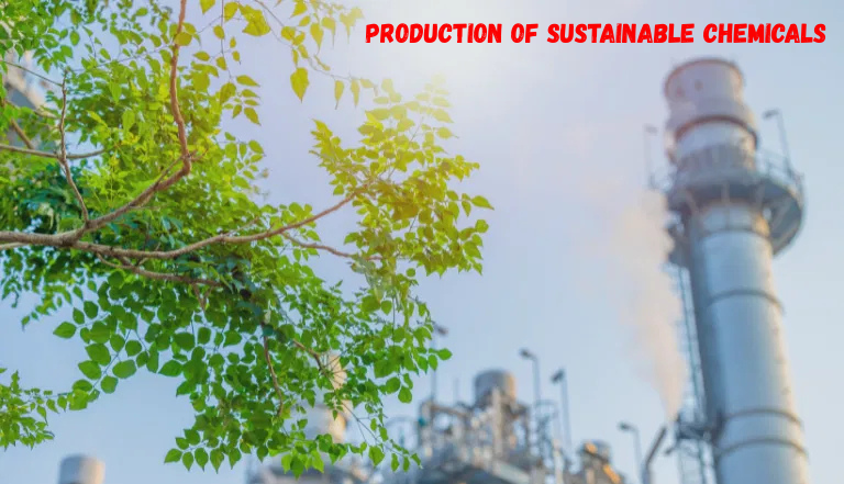What role does renewable feedstock play in the production of sustainable chemicals?