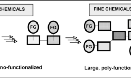 How does the manufacturing process of fine chemicals differ from that of bulk chemicals?