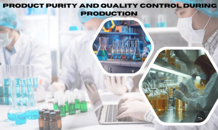 How do fine chemicals manufacturers ensure product purity and quality control during production?