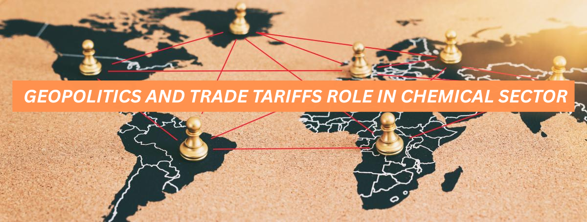 What role do geopolitics and trade tariffs play in the basic chemical sector?