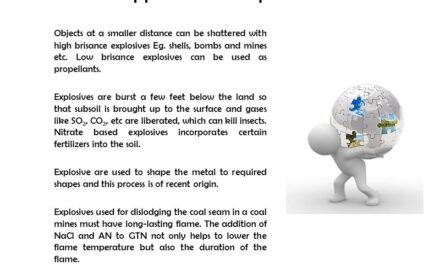 What are the main applications of explosives and propellants?