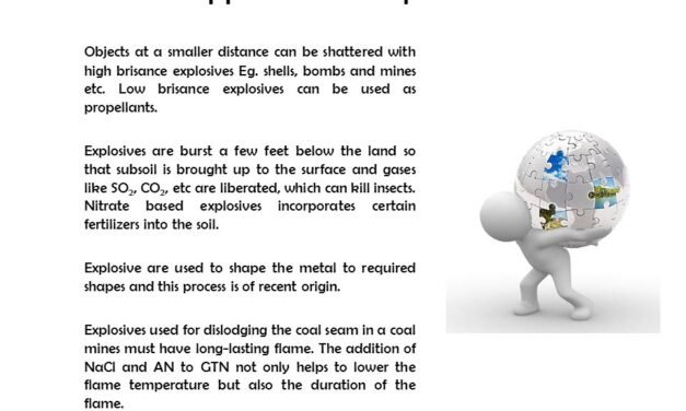  What are the main applications of explosives and propellants?