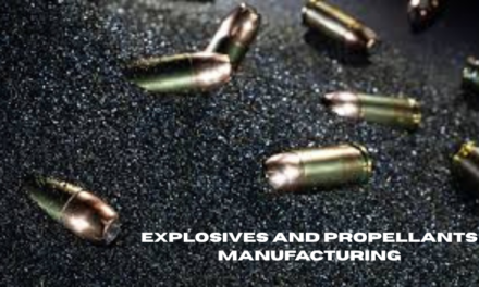 How are explosives and propellants manufactured?