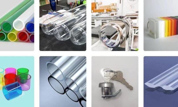  What are the major applications of acrylic materials?