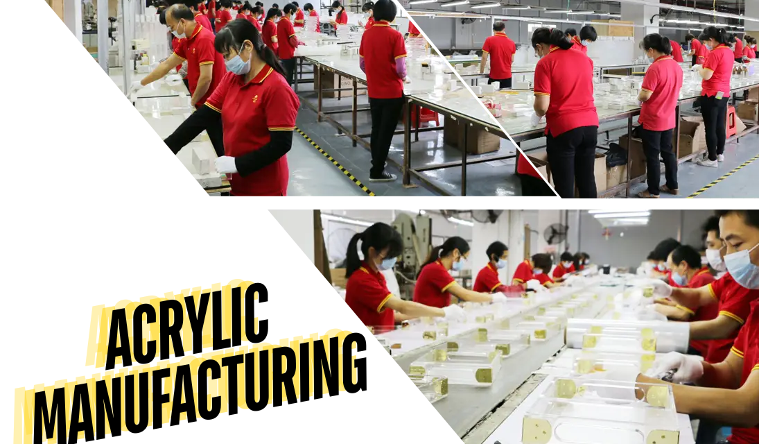 What are the environmental concerns associated with acrylic manufacturing?