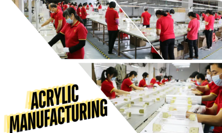 What are the environmental concerns associated with acrylic manufacturing?