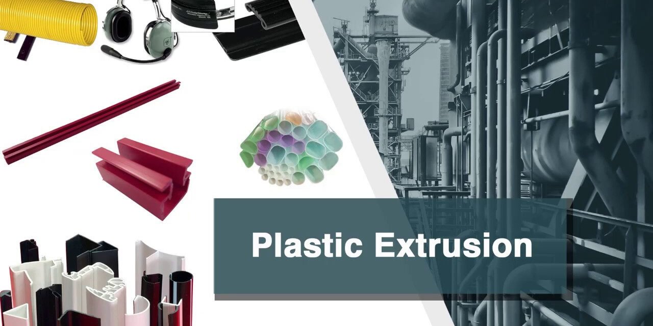 What is plastic extrusion manufacturing, and how does it work?