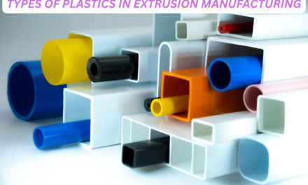 What are the most commonly used plastics in extrusion manufacturing?