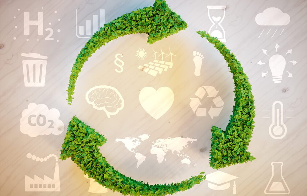 How does the plastic extrusion industry contribute to sustainability efforts?