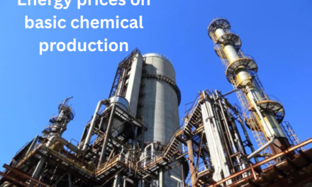 What is the impact of energy prices on essential chemical production?
