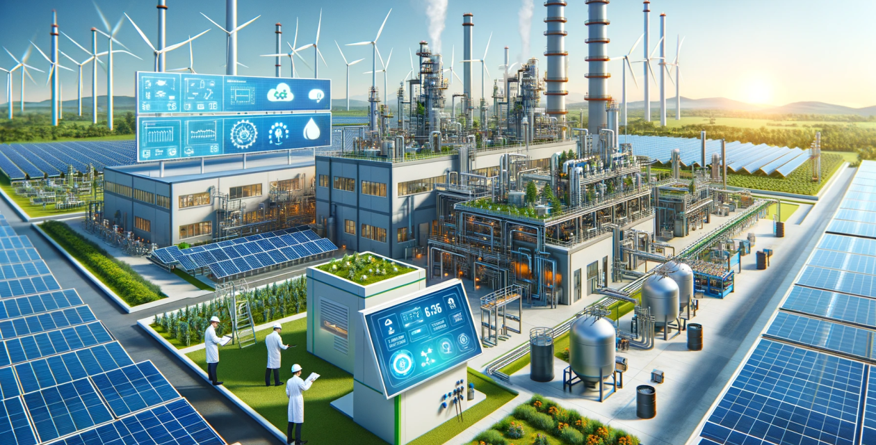 How is the petrochemical industry adapting to renewable energy?