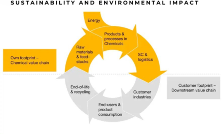 How does the chemical industry address sustainability and environmental impact?