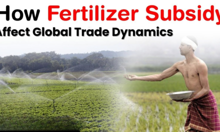 How are fertilizer subsidies affecting global trade dynamics?