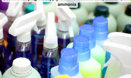 How is demand shaping the supply chain for sulfuric acid, chlorine, and ammonia?
