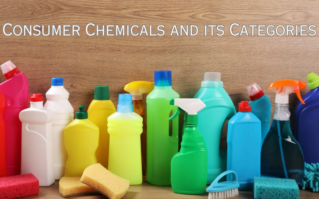 What are consumer chemicals, and what products fall under this category?