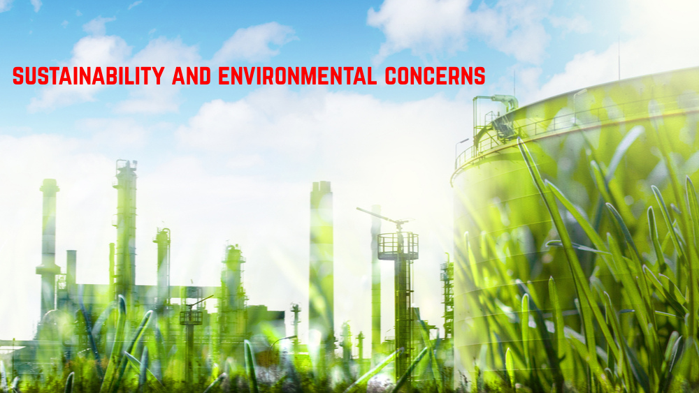 How do consumer chemical manufacturers address sustainability and environmental concerns?