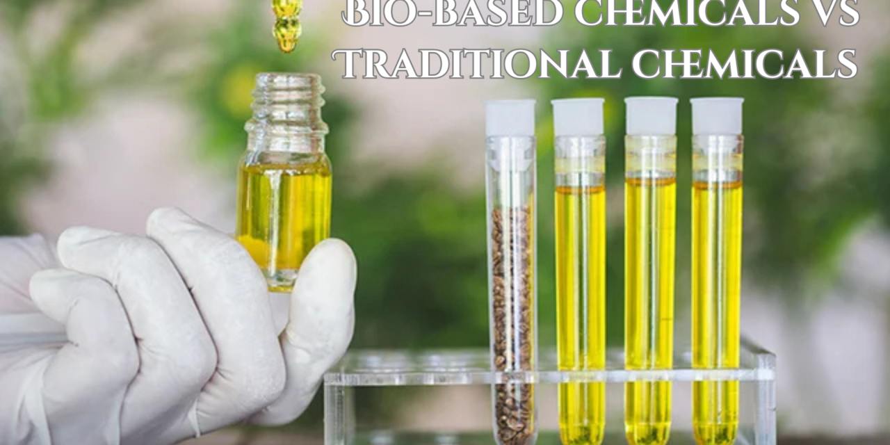 How are bio-based chemicals different from traditional chemicals?