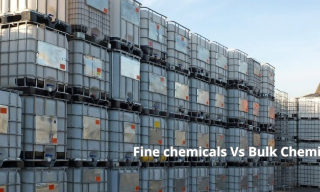 What are fine chemicals, and how are they different from bulk chemicals?