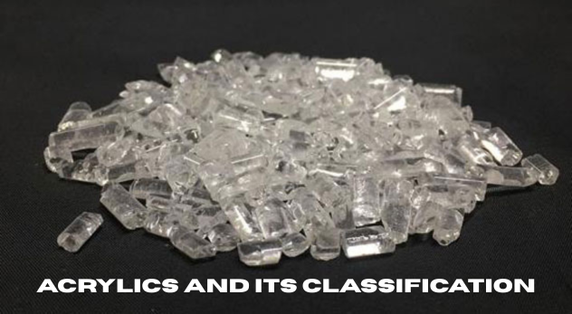 What are acrylics, and how are they classified in the chemical industry?